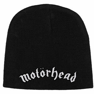 MOTORHEAD 官方原版 Logo 凸起刺绣 (毛线帽)